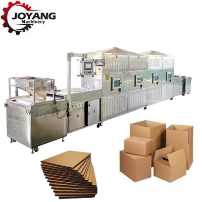 Conveyor Belt Cardboard Microwave Drying Machine Paperboard Paper Tube Paper Straw Drying Equipment