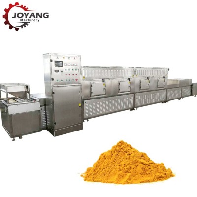 Microwave Turmeric Red Chilli Powder Sterilizer Food Sterilization Machine