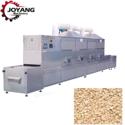 Industrial Oatmeal Koloid Microwave Dryer Fruit Oatmeal Roasting Baking Machine Oatmeal Flake Process Machine