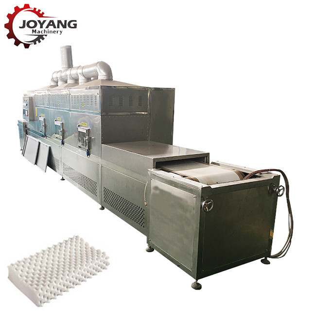 Ce Certificate Industrial Tunnel Microwave Latex Pillow Drying Machine