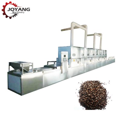 Industrial Microwave Tunnel Palm Kernel Shell Dryer Buckwheat Hull Drying Machine