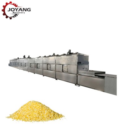 Microwave Corn Grits Drying Sterilizing Machine With CE Certification