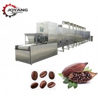 Industrial Tunnel Microwave Rice Corn Green Cocoa Beans drying machine